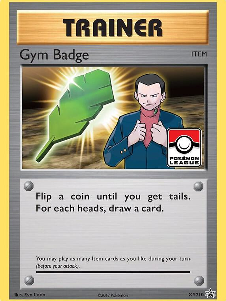 Gym Badge #XY210 1