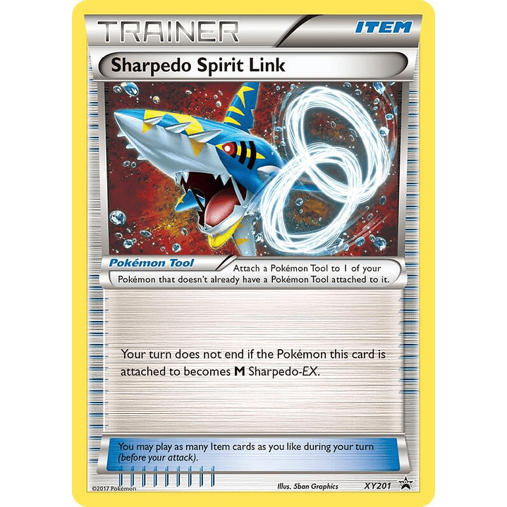 Sharpedo Spirit Link #XY201 1