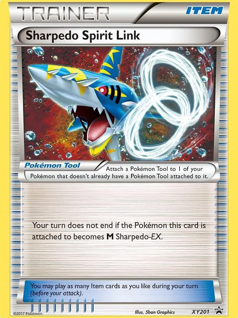 Sharpedo Spirit Link #XY201 1