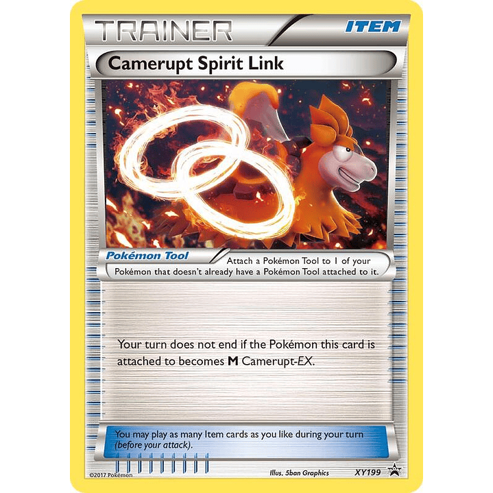 Camerupt Spirit Link #XY199 1