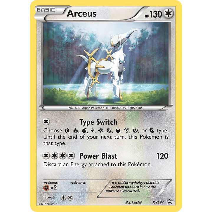 Arceus #XY197 1