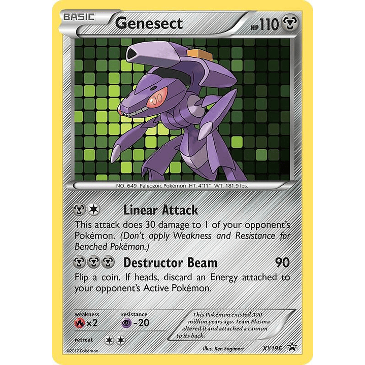 Genesect #XY196 1