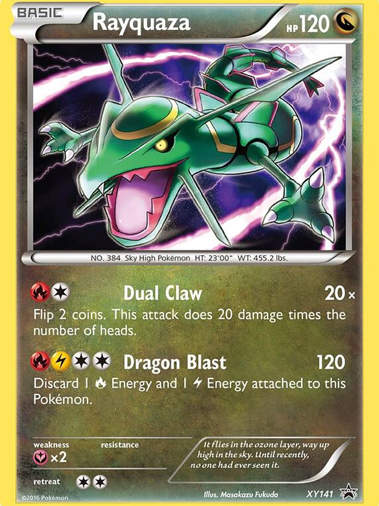 Rayquaza #XY141 1