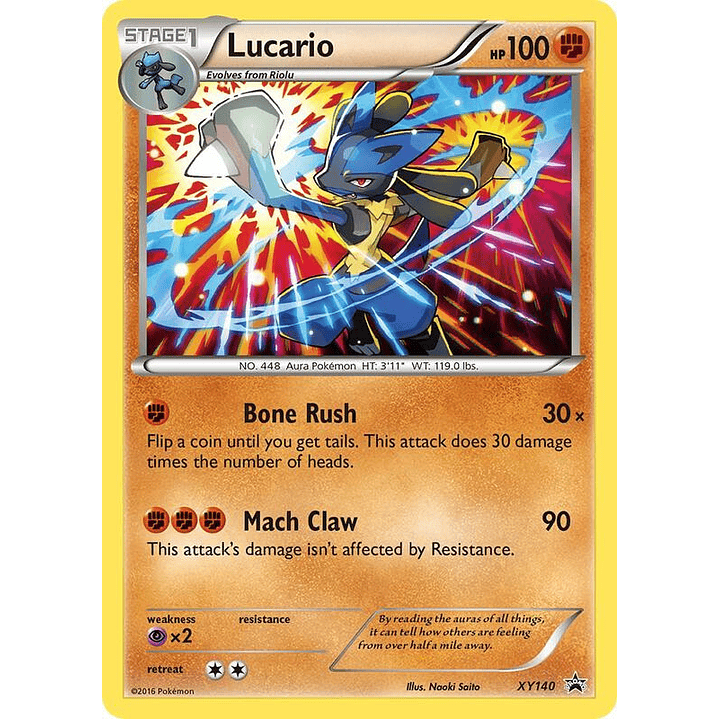 Lucario #XY140 1
