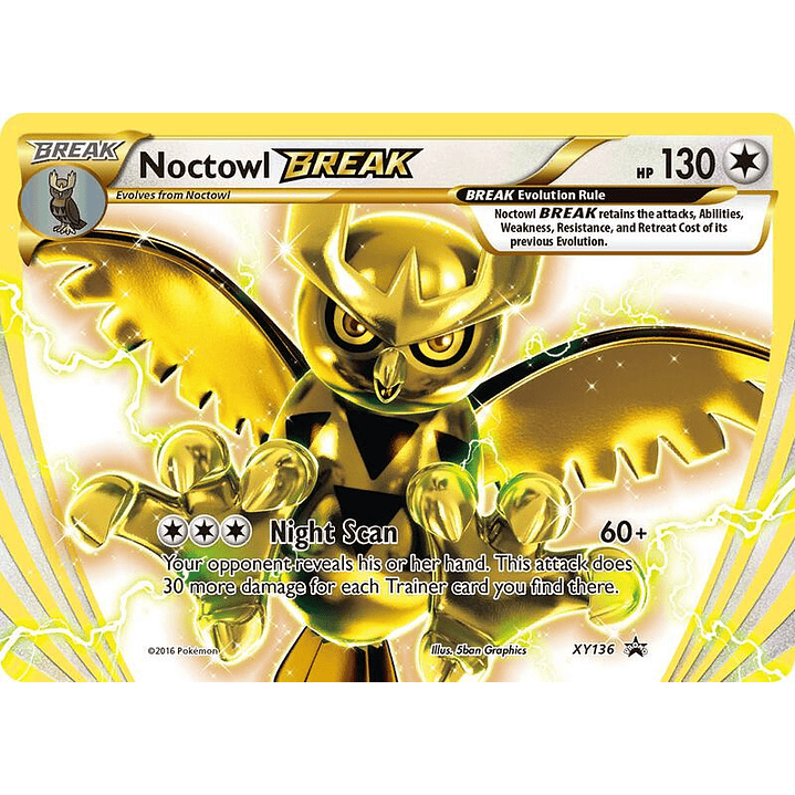 Noctowl BREAK #XY136 1