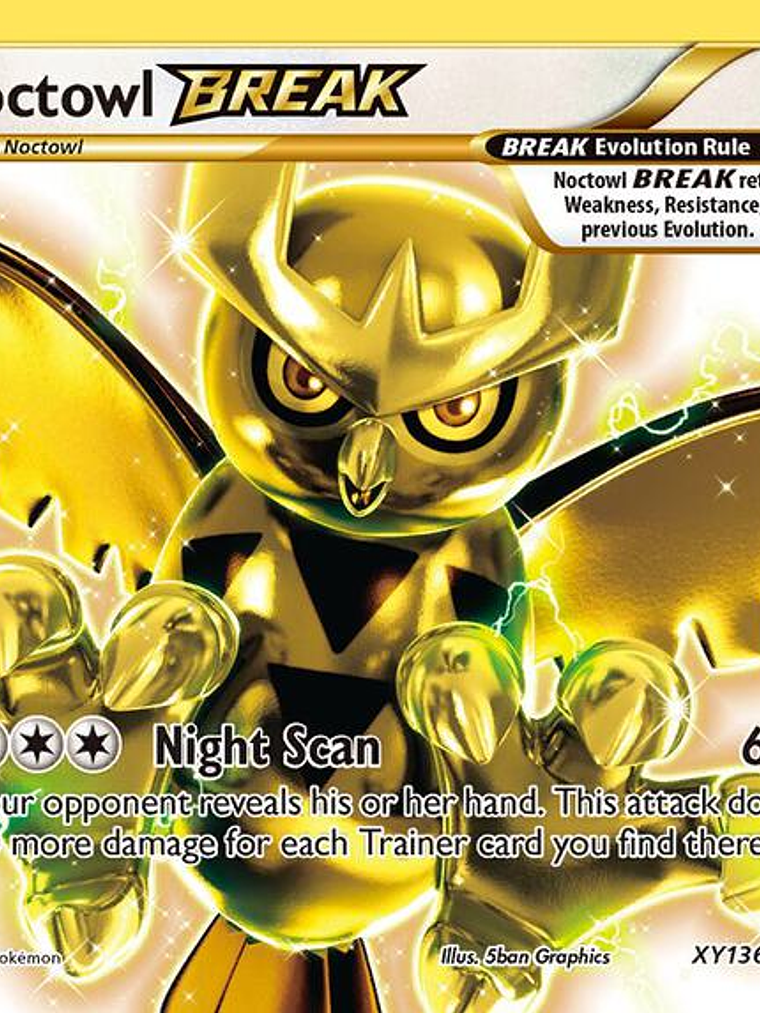 Noctowl BREAK #XY136 1