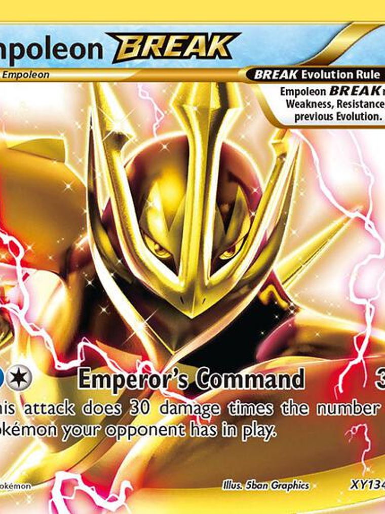 Empoleon BREAK #XY134 1