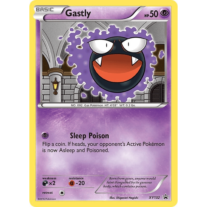 Gastly #XY132 1