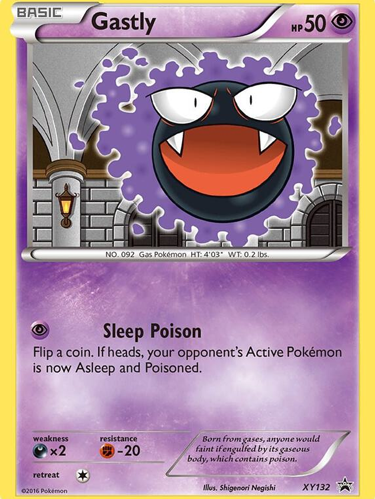 Gastly #XY132 1