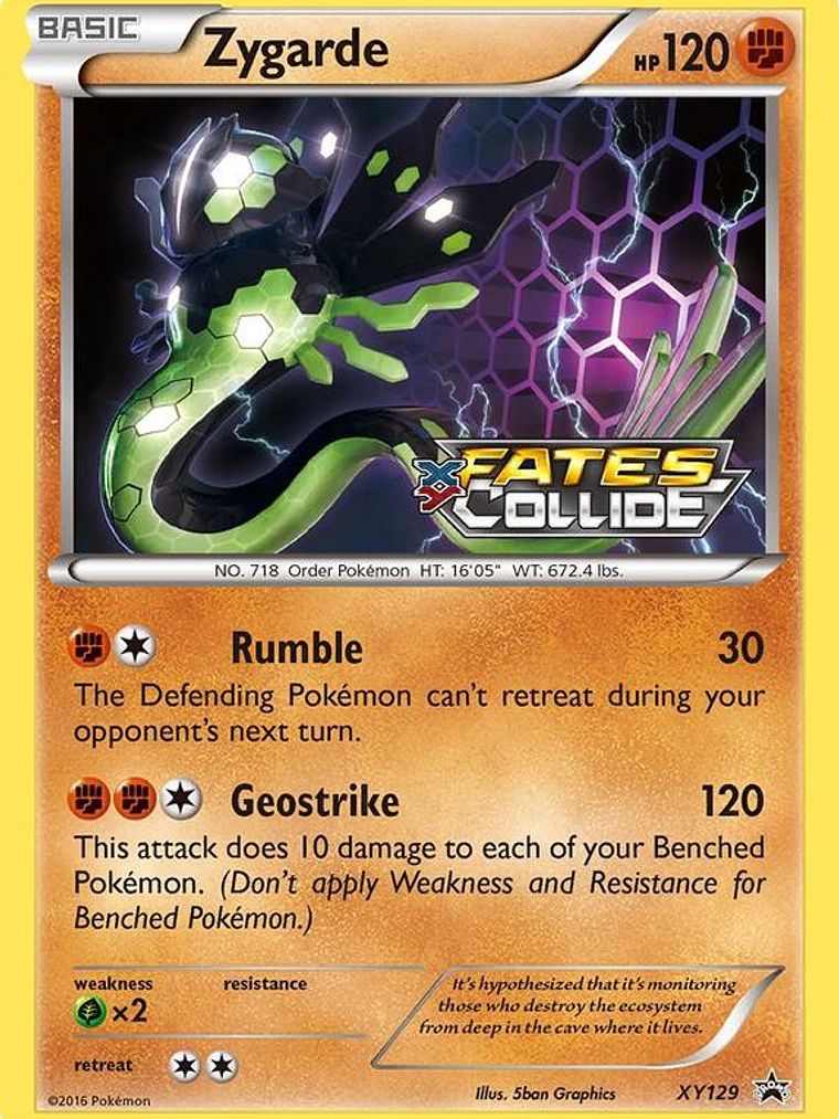 Zygarde #XY129 1