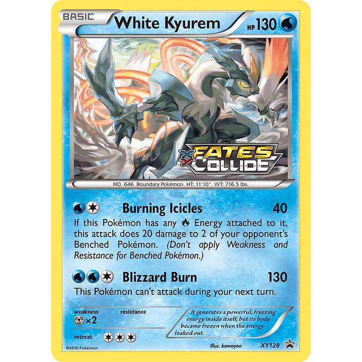 White Kyurem #XY128 1