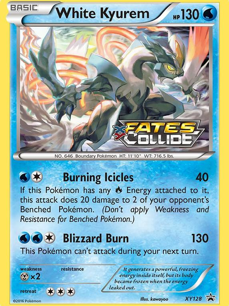 White Kyurem #XY128 1