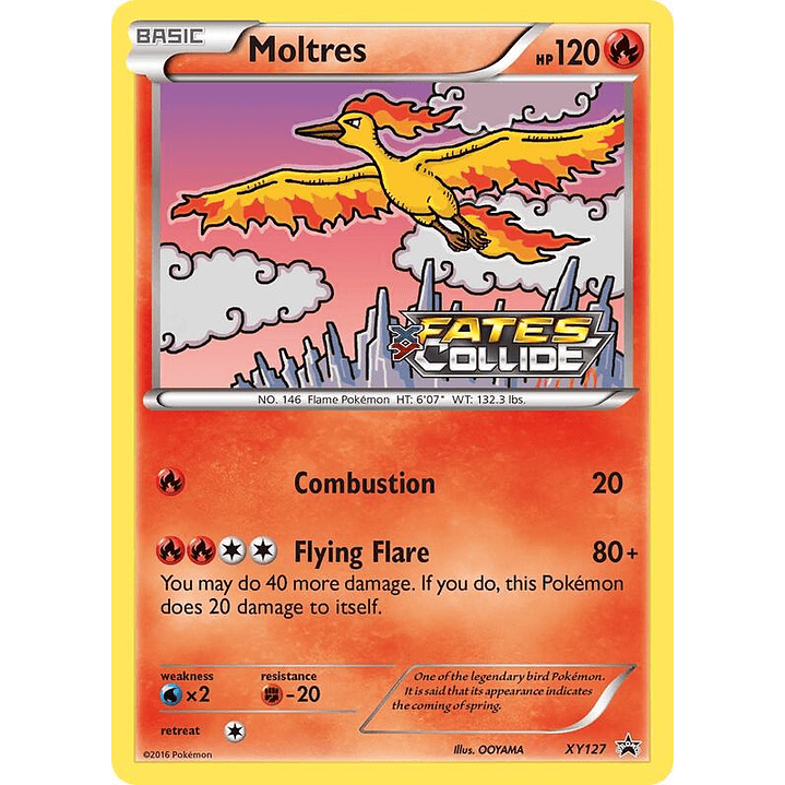 Moltres #XY127 1