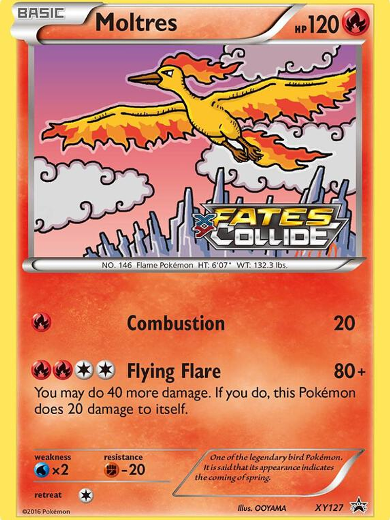 Moltres #XY127 1