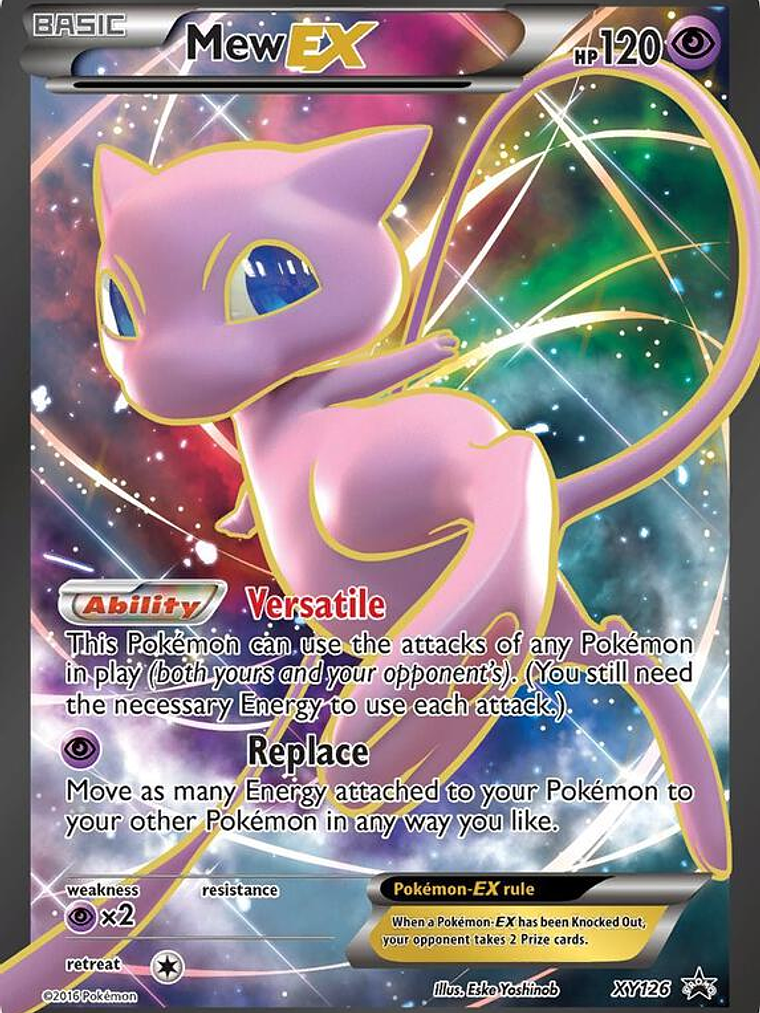 Mew EX #XY126 1