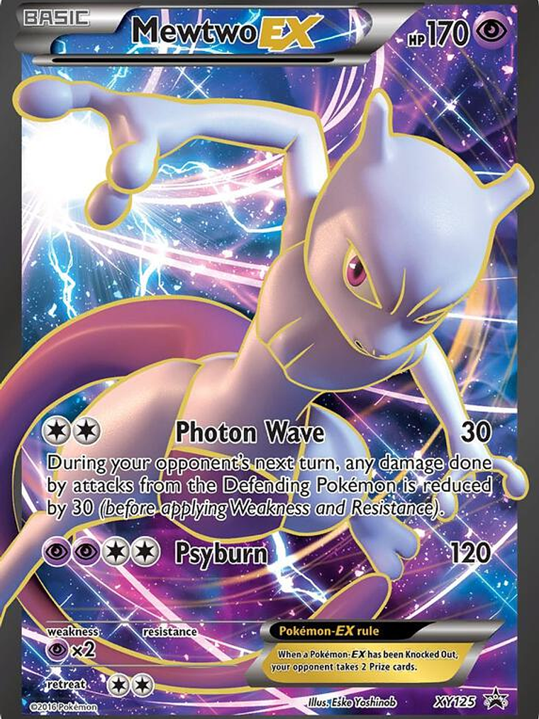 Mewtwo EX #XY125 1