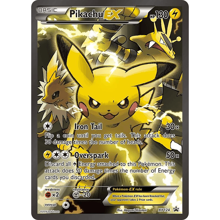 Pikachu EX #XY124 1