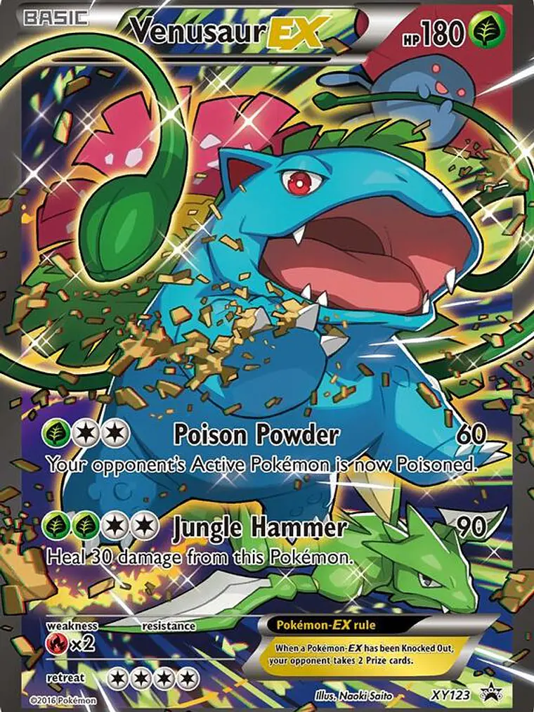 Venusaur EX #XY123 1