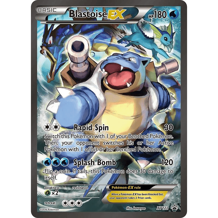 Blastoise EX #XY122 1