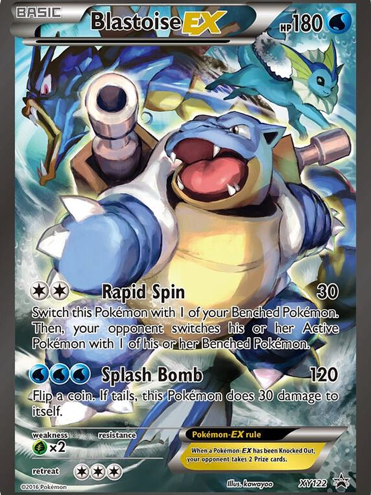 Blastoise EX #XY122 1
