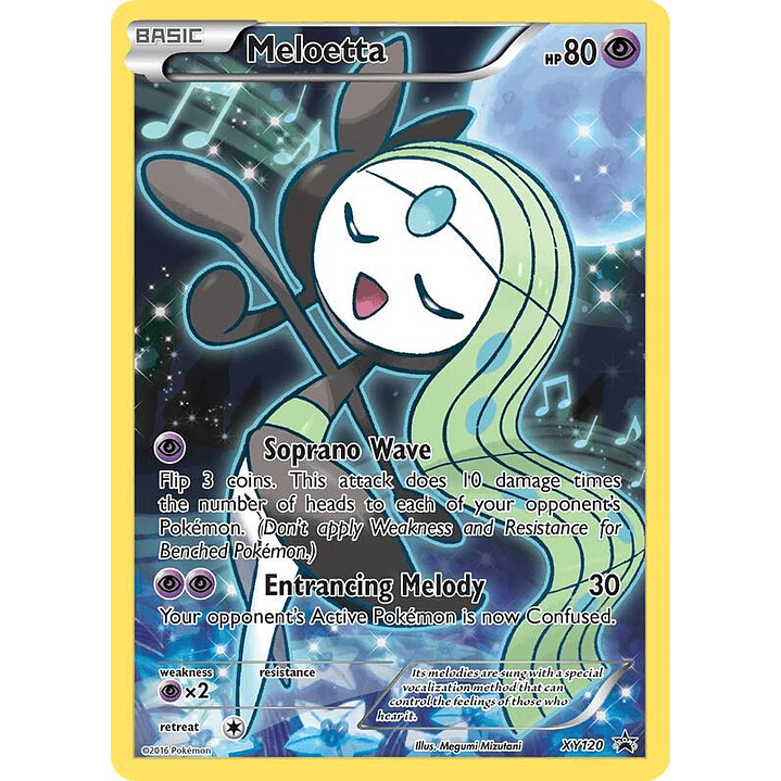 Meloetta #XY120 1