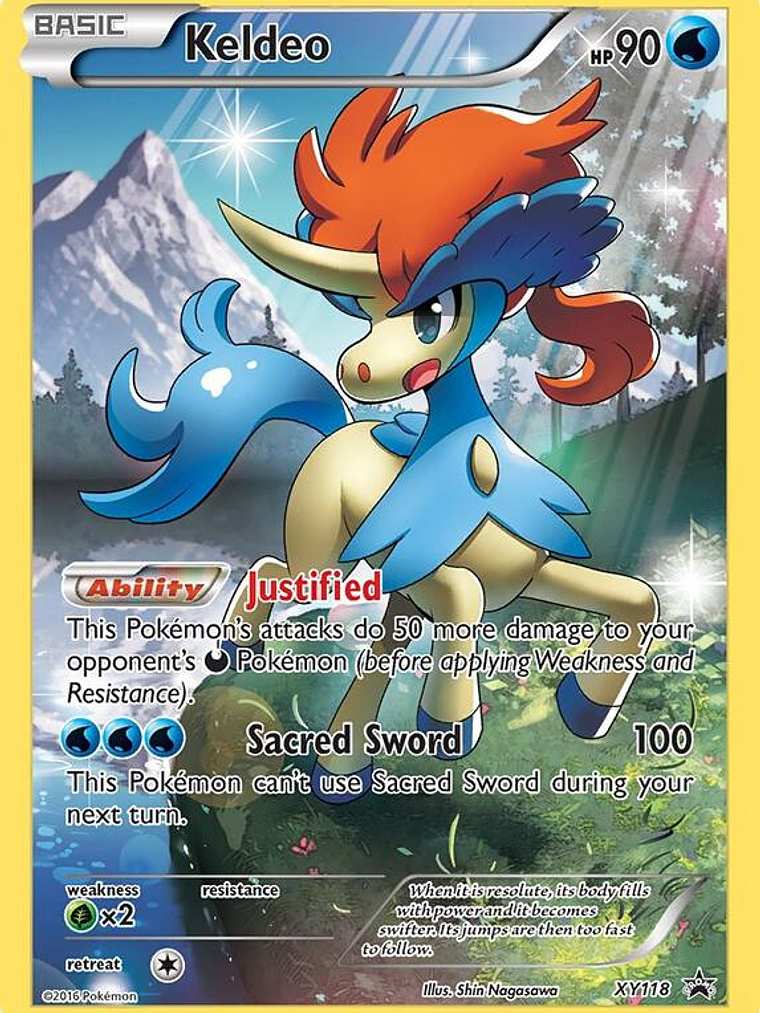 Keldeo #XY118 1
