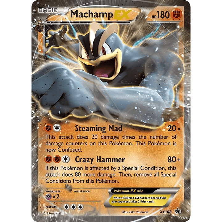 Machamp EX #XY108 1