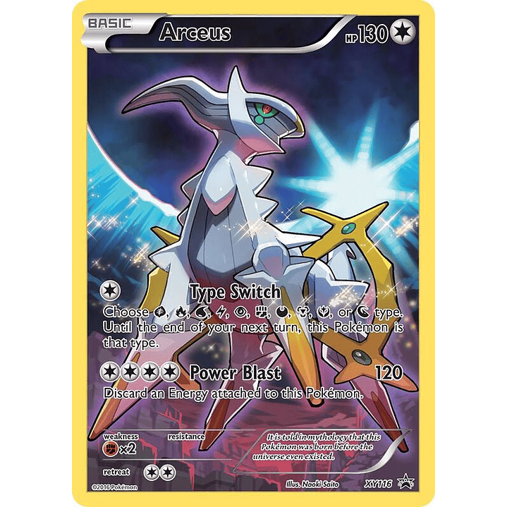 Arceus #XY116 1