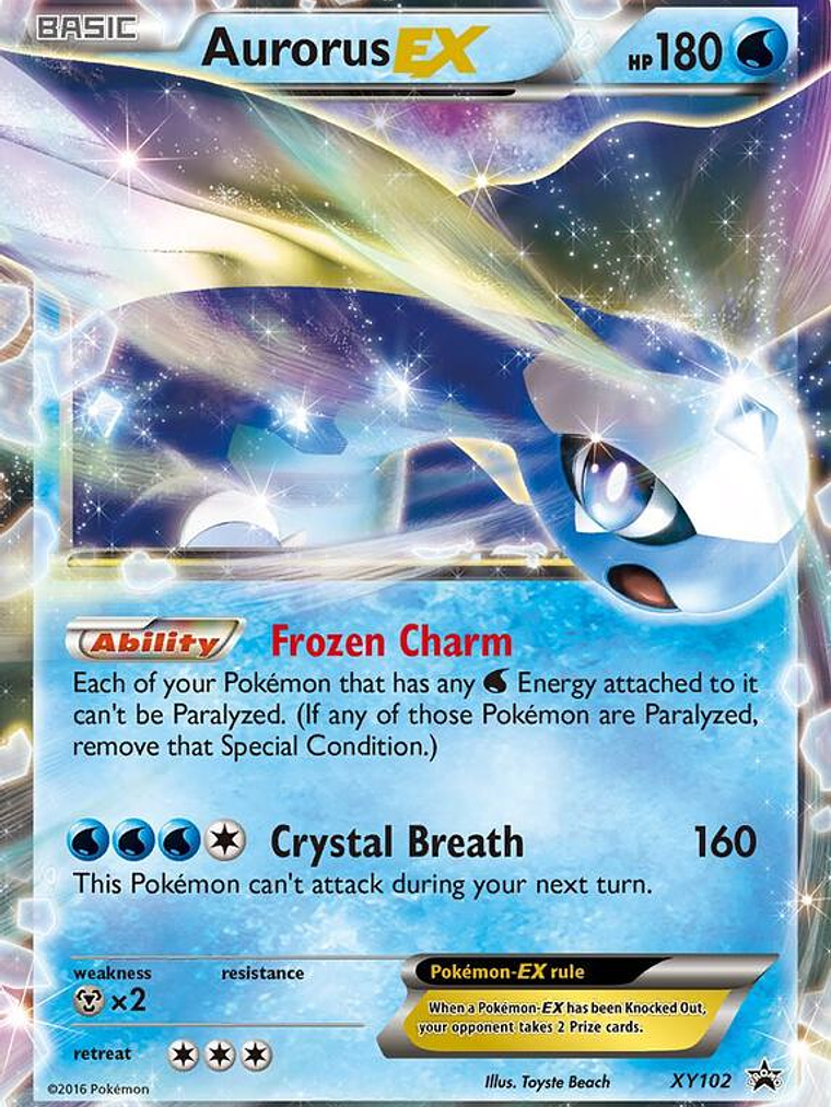 Aurorus EX #XY102 1