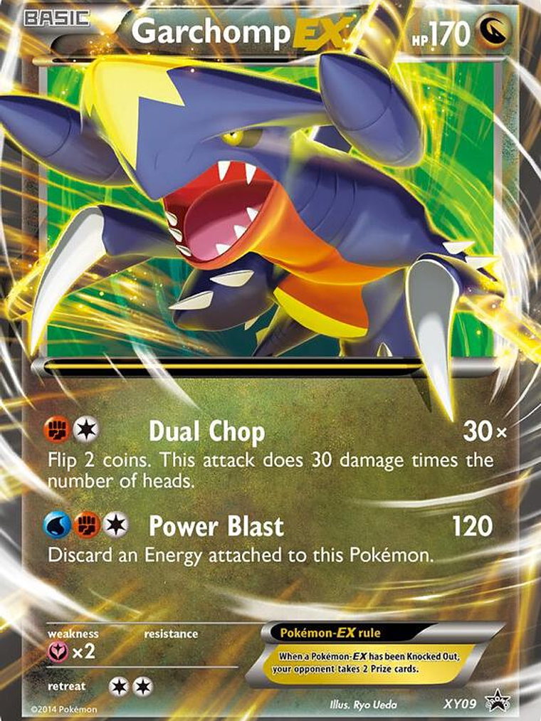 Garchomp EX #XY09 1