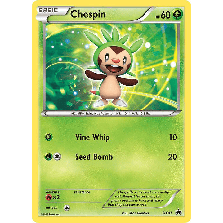 Chespin #XY01 1