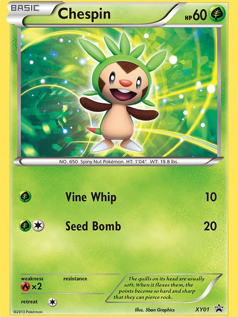 Chespin #XY01 1