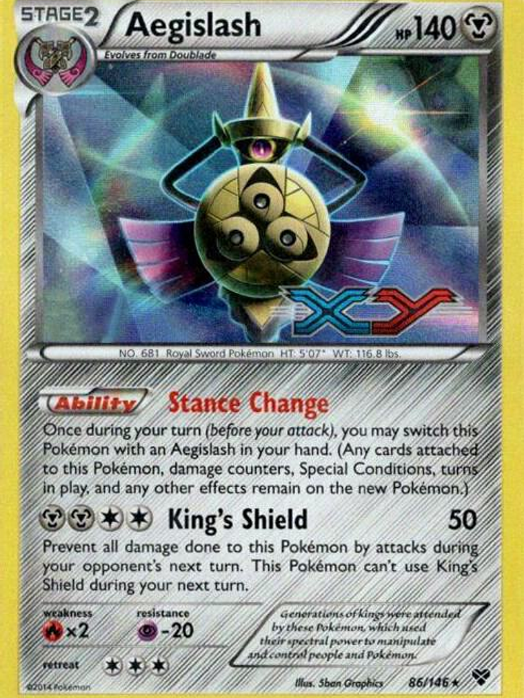 Aegislash - 86/146 (Prerelease) #86 1