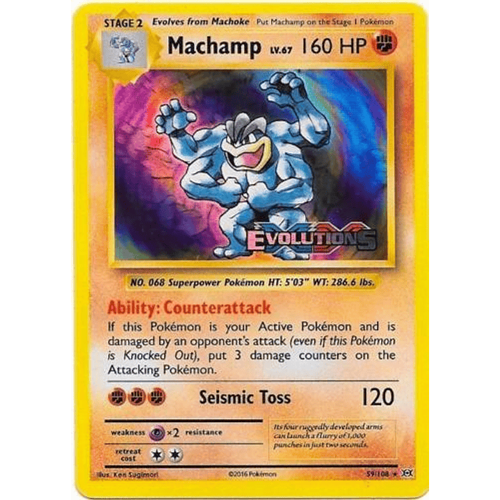 Machamp (XY Evolutions Prerelease) #59 1