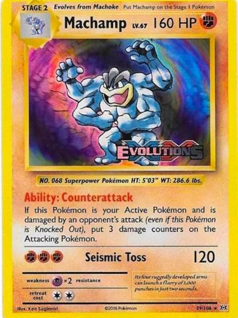 Machamp (XY Evolutions Prerelease) #59 1