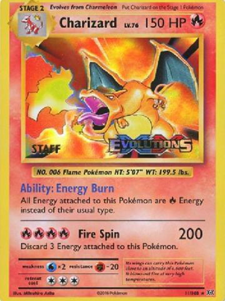 Charizard - 11/108 (Prerelease) #11 1