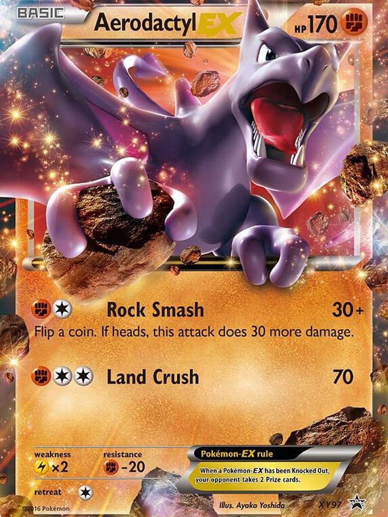 Aerodactyl EX #XY97 1