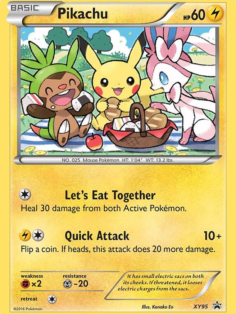 Pikachu #XY95 1
