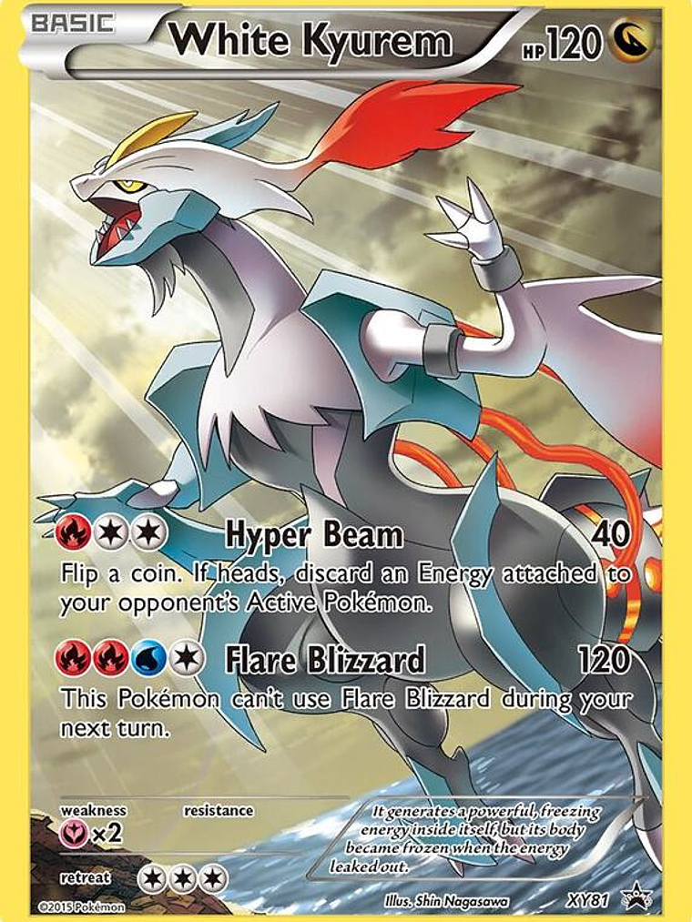 White Kyurem #XY81 1