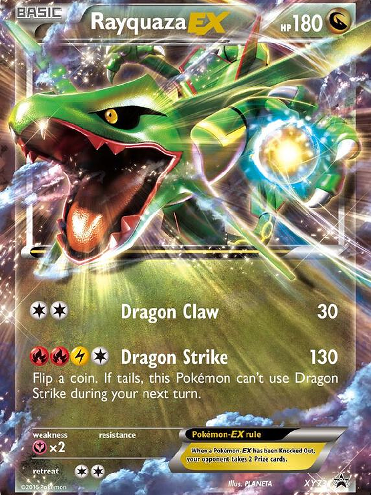 Rayquaza EX #XY73 1