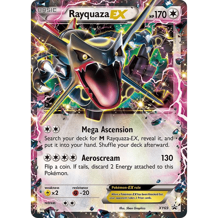 Rayquaza EX #XY69 1