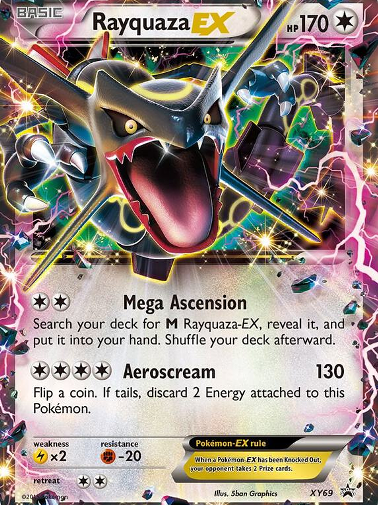 Rayquaza EX #XY69 1