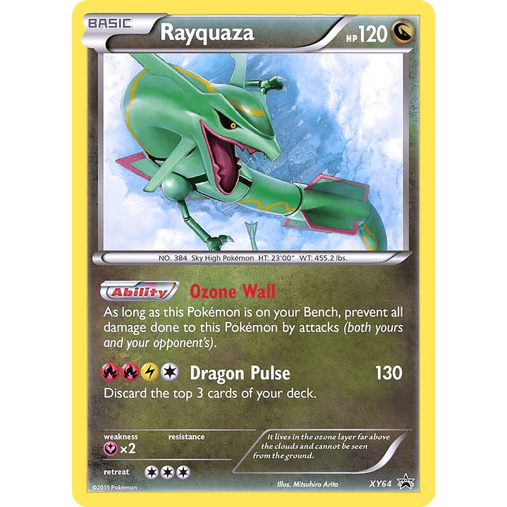 Rayquaza #XY64 1