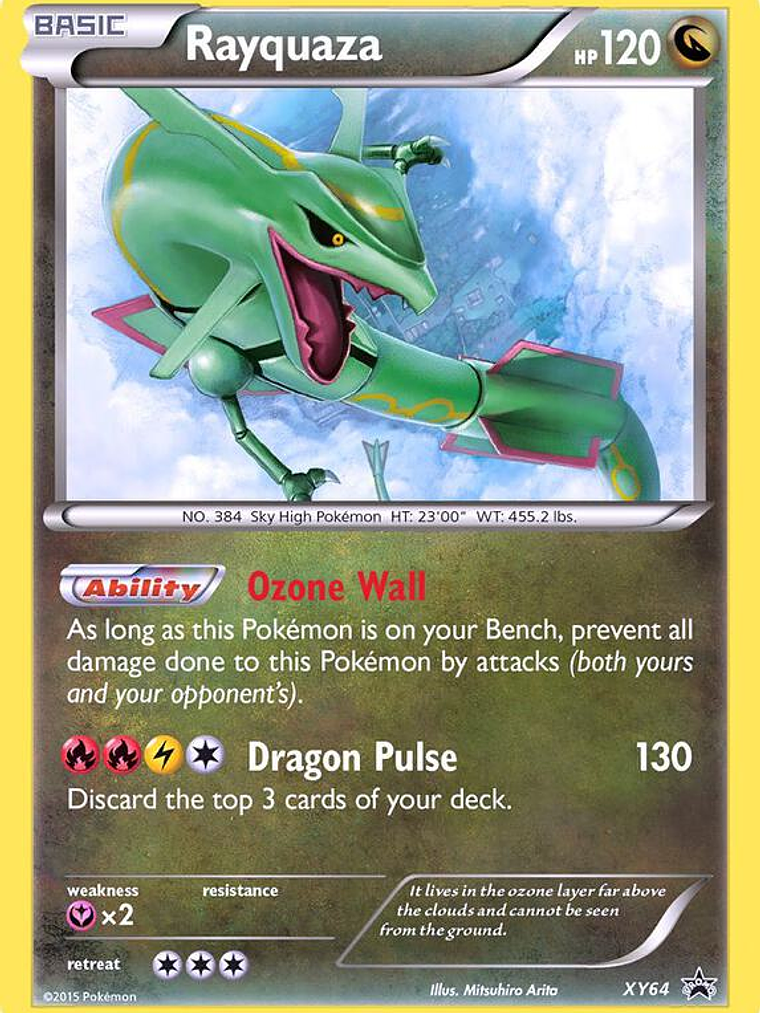 Rayquaza #XY64 1