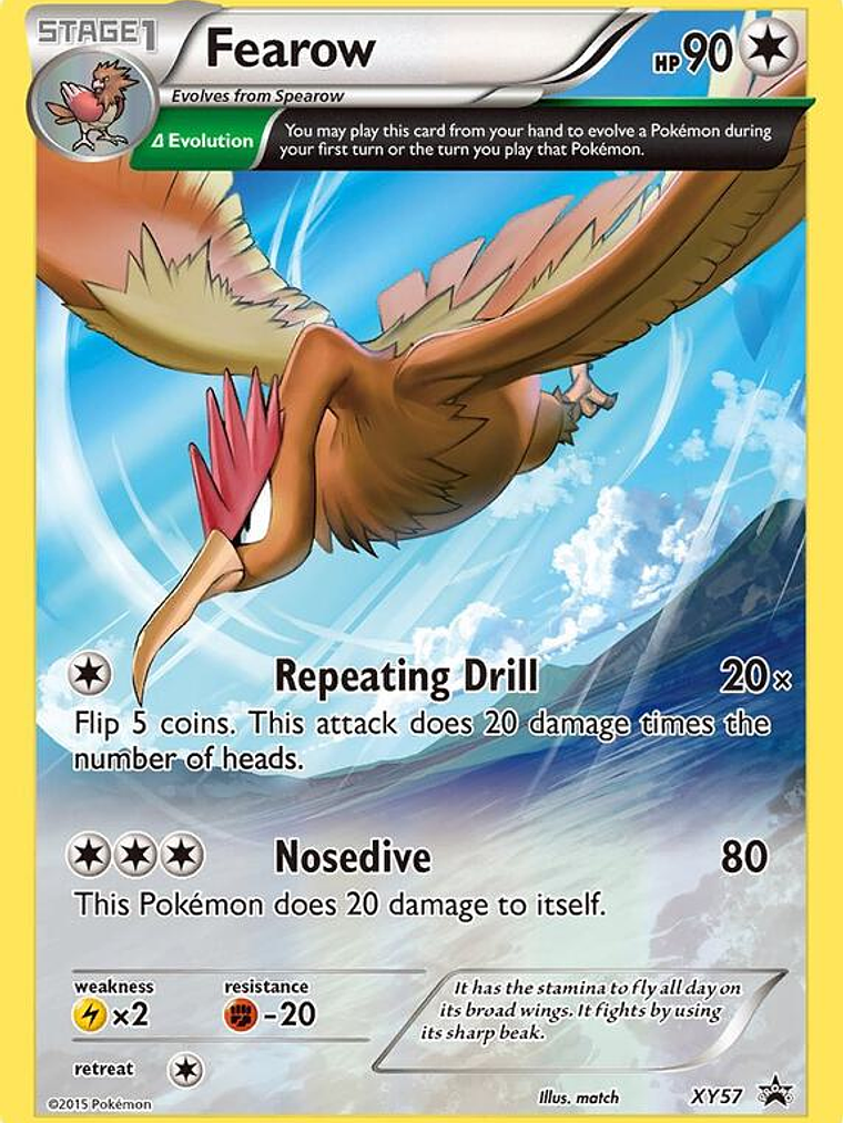 Fearow #XY57 1