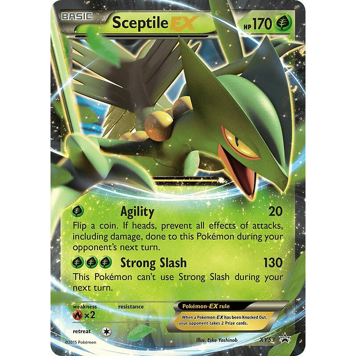 Sceptile EX #XY53 1