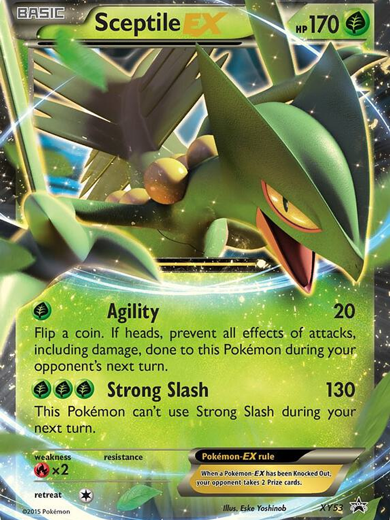 Sceptile EX #XY53 1