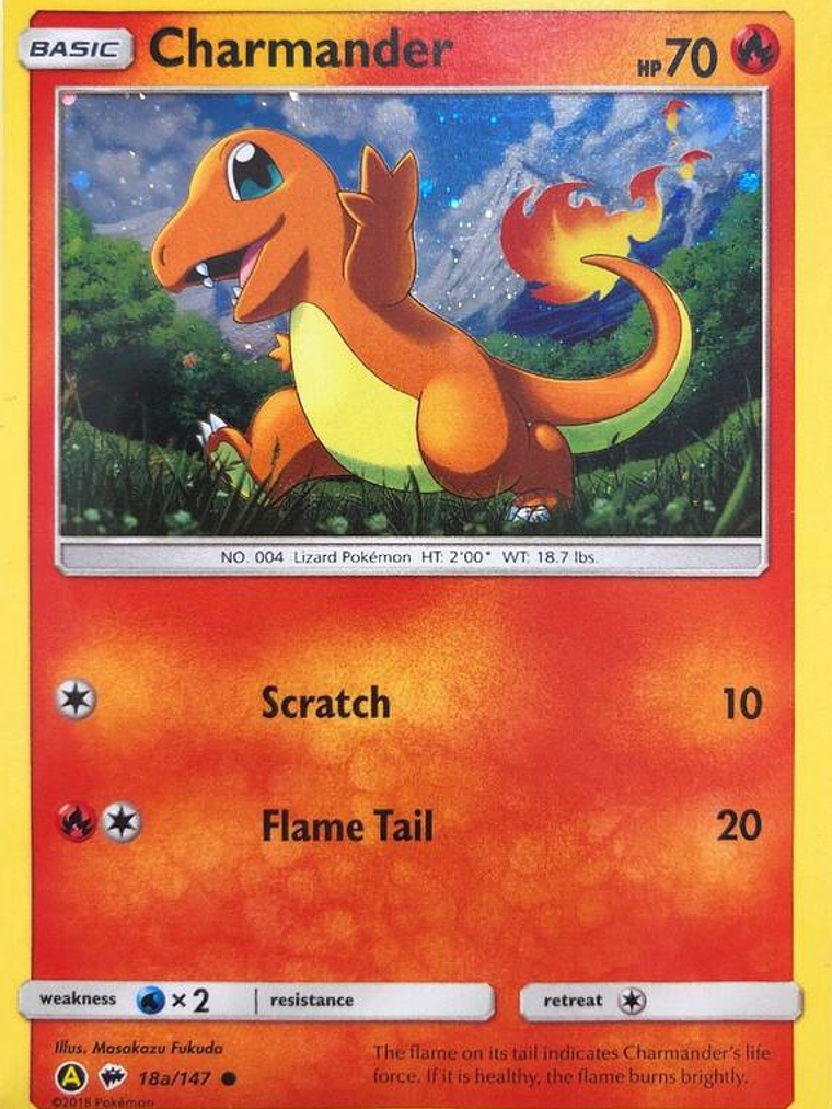 Charmander - 18a/147 #018a 1