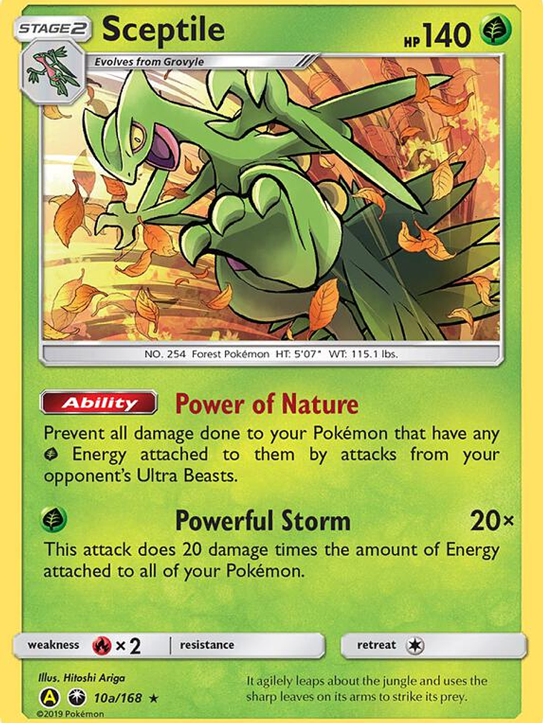 Sceptile - 10a/168 #010a 1
