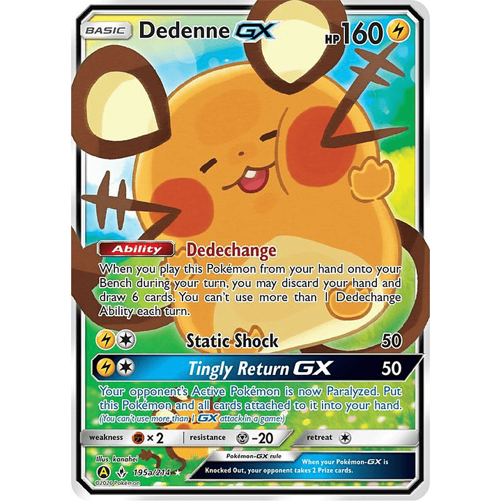 Dedenne GX - 195a/214 #195a 1